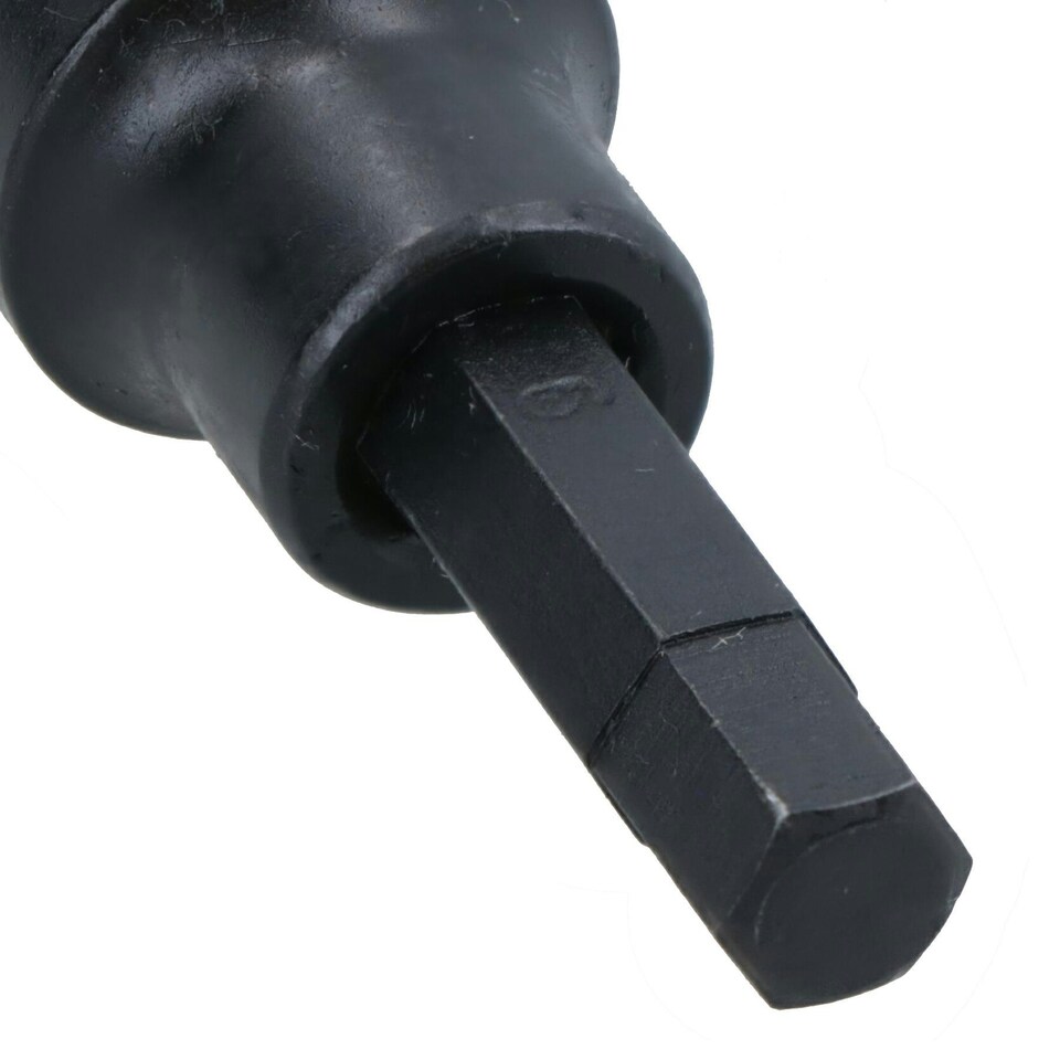 image 1 of 6mm x 45mm 3/8in. Drive Short Impact Impacted Allen Hex Key Socket