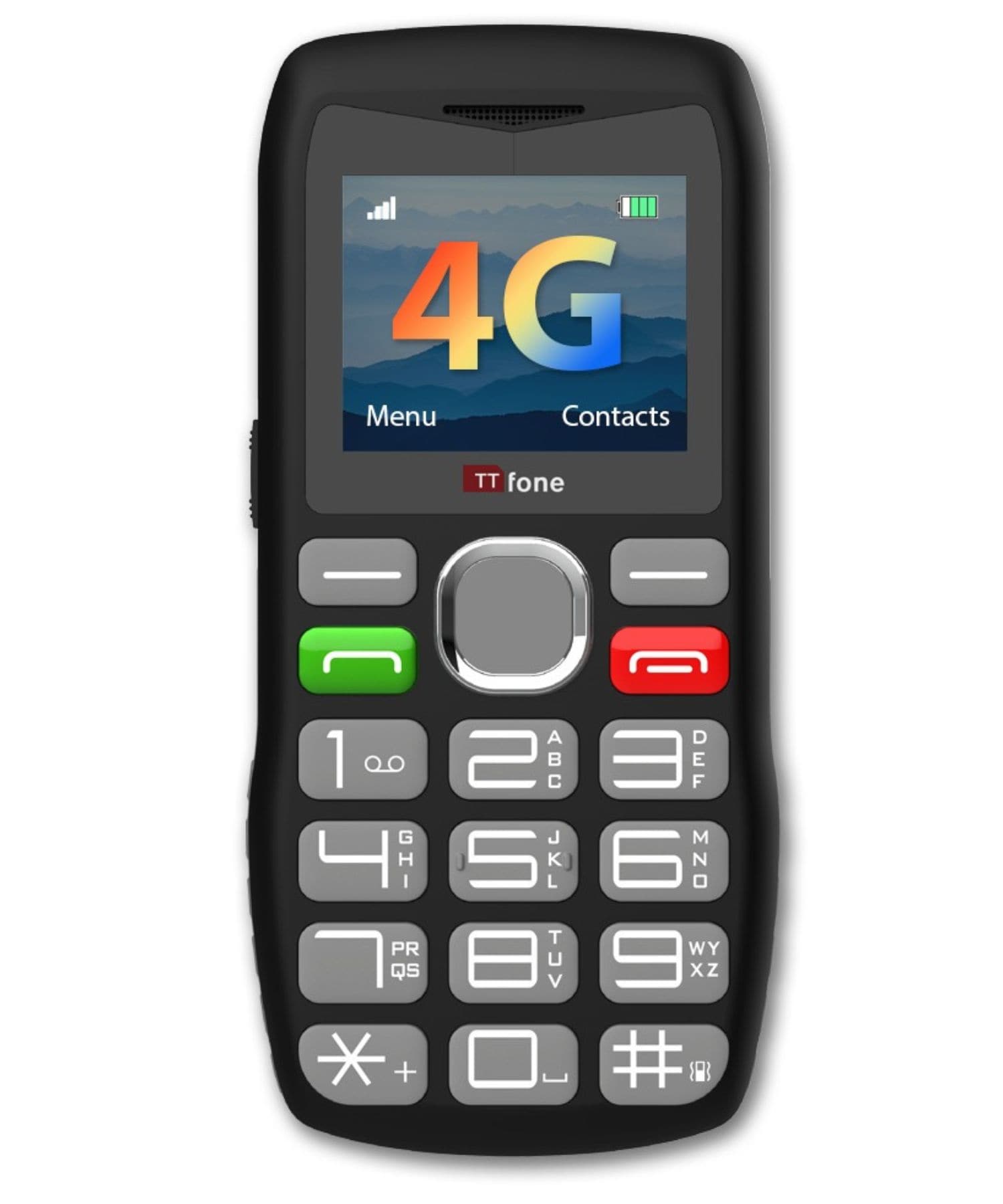 TTfone TT890 4G Senior Phone Easy to Use Big Button Mobile Phone with Emergency Assistance Button - O2 Pay as you go