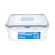image 2 of LocknLock Food Storage Container Airtight Leakproof Microwave Safe Transparent Food Box 870ml Pack of 6