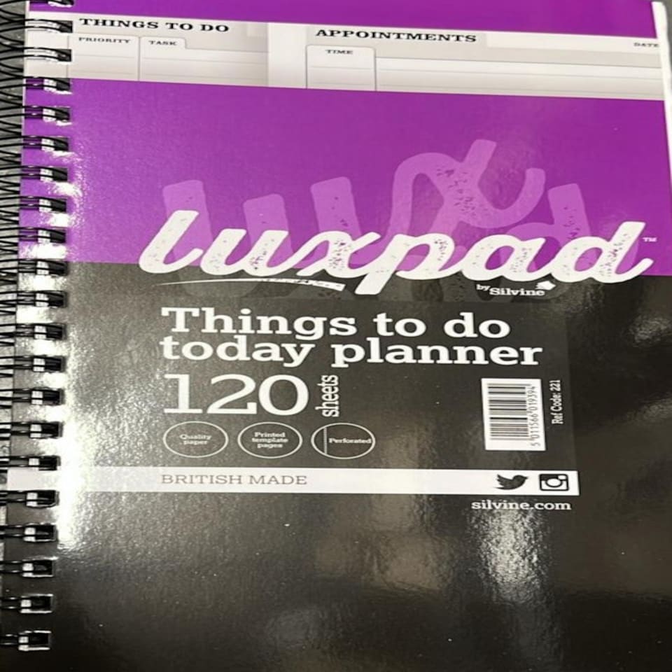 image 1 of Things To Do Planner