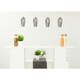 image 2 of Stephie 4 Light Ceiling Light Bar Satin Nickel