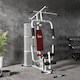 image 8 of HOMCOM Multifunction Home Gym Weight Training Station Machine White