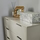 image 4 of Chest of 4 Drawers Clothing Cabinet Storage Organiser Bedroom Furniture | Grey