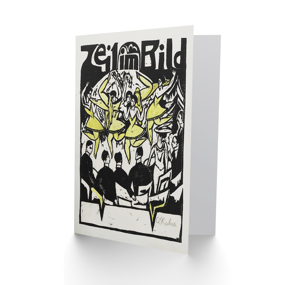 image 1 of Ernst Ludwig Kirchner Art Card Dancers At The Ice Palace