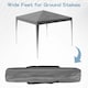 image 3 of Alivio 3 x 3m Patio Pop Up Gazebo, Outdoor Party Wedding Tent Canopy (Grey)