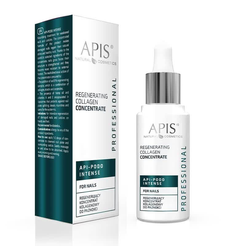 Apis API-PODO INTENSE Nagelpflege – Mit Kollagen, Ceramiden, Hanföl, Gegen Brüchige Nägel