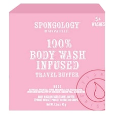 Spongelle Body Wash Travel Buffer Rose 43g
