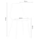 image 9 of Aspen White 100cm Round Dining Table with 4 Curve Plastic Chairs - Modern Dining Set | Grey | Grey | One Size | 1