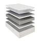 image 3 of Rock Hard Ultra Firm Mattress Grey | Super King