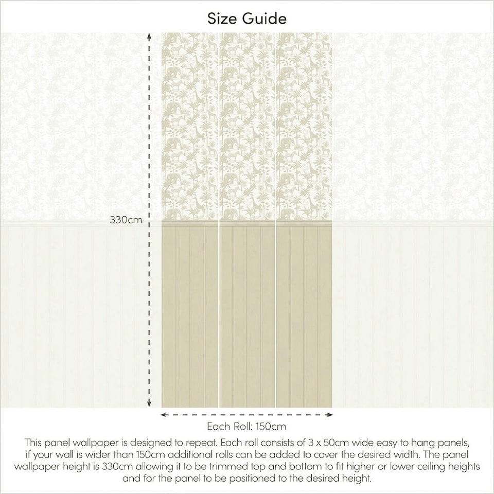 image 1 of Vintage Explorer Panel Wallpaper in Neutral with Neutral Panel Multi