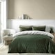 image 6 of Catherine Lansfield Cosy Soft Christmas Tree Green Duvet Cover Set Green | Single