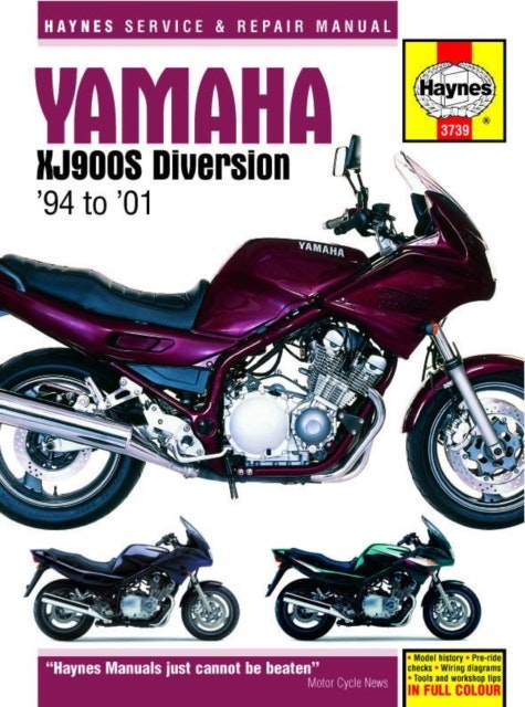 Yamaha Xj900s Diversion (94 - 01) Haynes Repair Manual