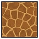 image 2 of Giraffe print (Picture Frame) Brown | Oak | XS