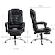 image 7 of HOMCOM Executive Office Chair PU Leather Swivel Chair with Footrest Black