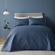 image 1 of Serene Cavali Bedspread Dark Blue