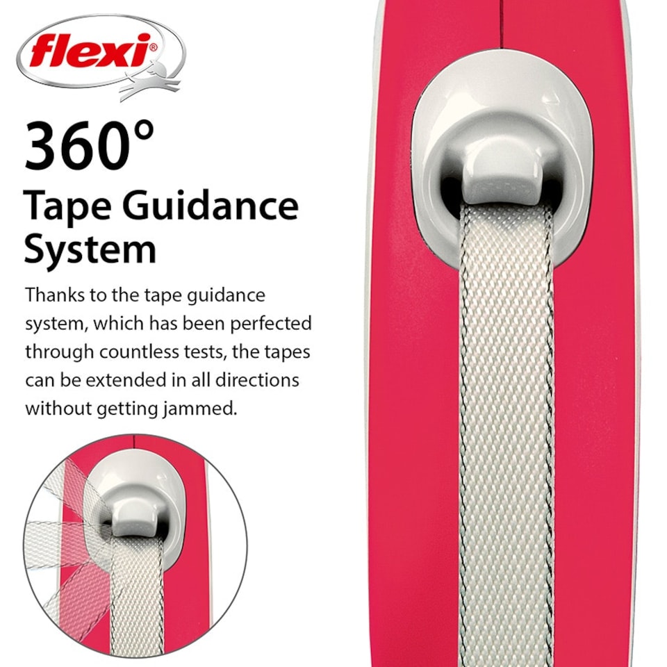 image 1 of Flexi New Comfort Tape S Red 5m 1-15kg
