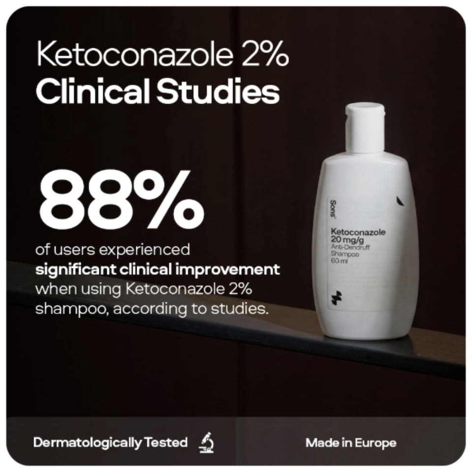 image 1 of Sons Ketoconazole 2% Anti-Dandruff Shampoo,  1x60ml