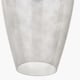 image 4 of Grey Glass Pendant Ceiling Light with Antique Silver Metal Chain Pendant | Grey | Grey | 1