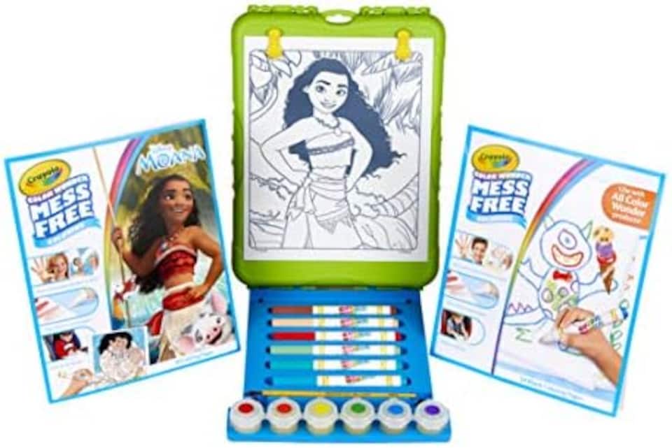 image 1 of Crayola Disney Moana Color Wonder Tabletop Easel