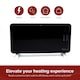 image 5 of Rediffusion Smart Glass Panel Heater 1500W Black
