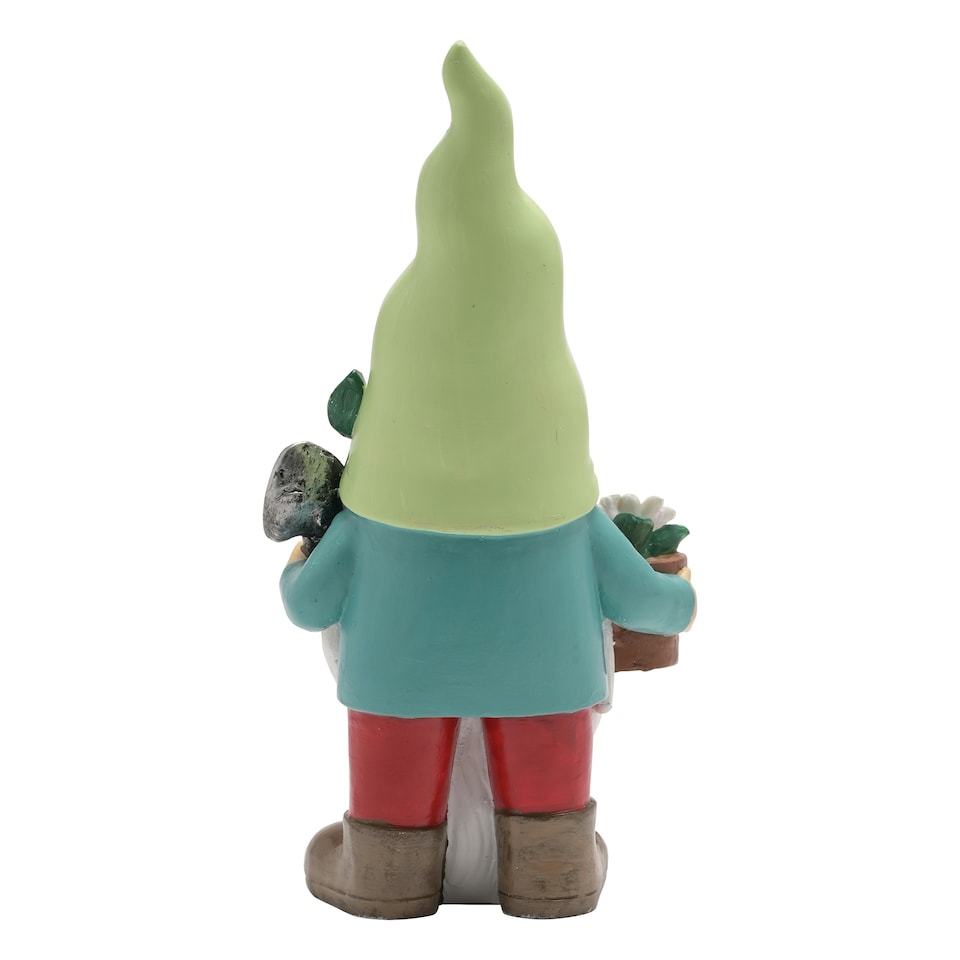 image 1 of Country Living Flower Gonk with Pot Figurine