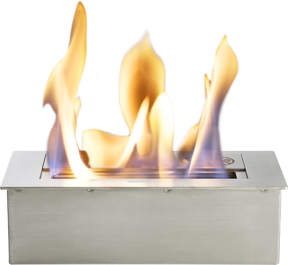 image 1 of Small Bio Ethanol Burner in Stainless Steel, 1.5 Litre Capacity