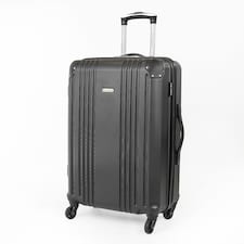 Gino Ferrari Volar Medium Suitcase Business Travel Luggage - Black