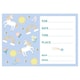 image 2 of Dainty Unicorn Invitations with Envelopes - Pack of 8