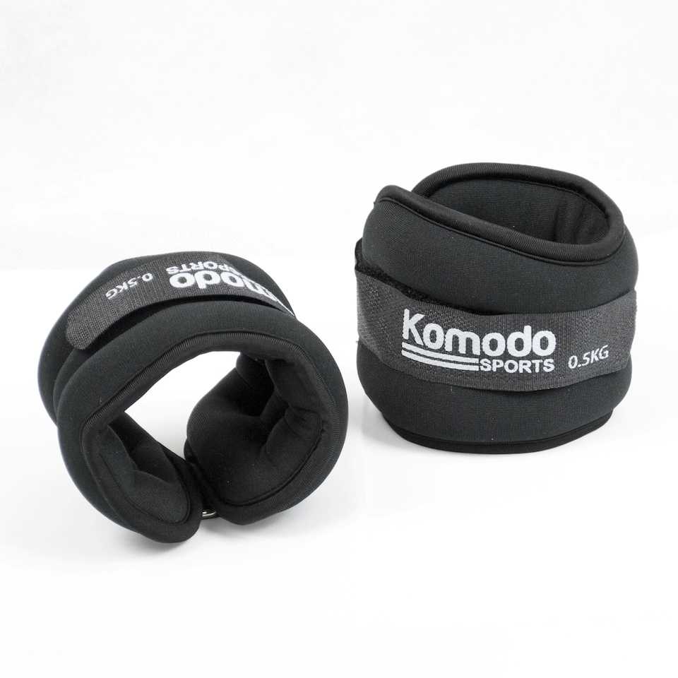 image 1 of Komodo Neoprene Ankle Weights - 2kg (2 x 1kg)
