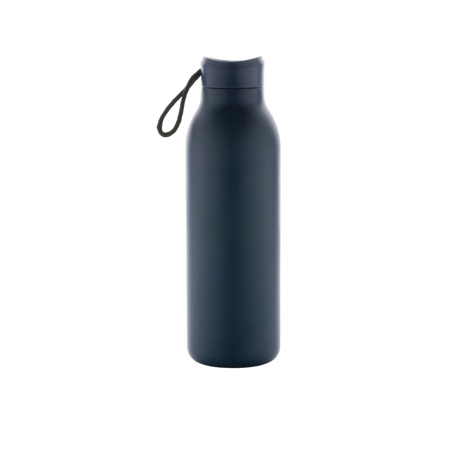 image 1 of Avira Avior Recycled Stainless Steel 500ml Water Bottle - Navy - One Size Blue | One Size