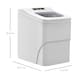 image 7 of HOMCOM Ice Maker 12kg/24H Production with Scoop Basket for Home Office Black