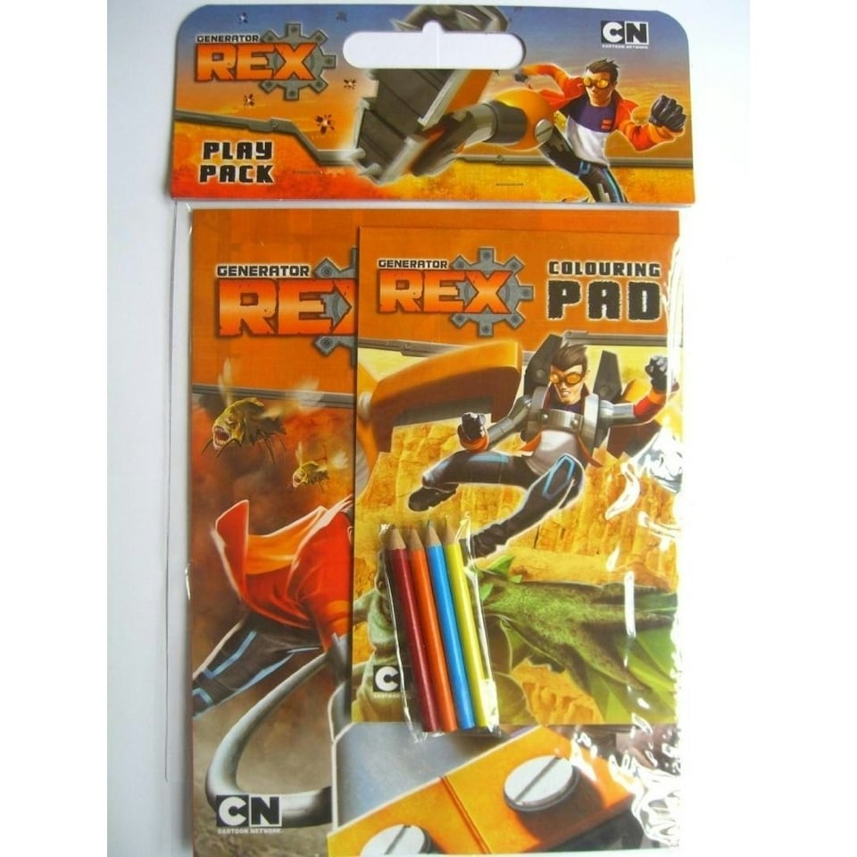 Generator Rex Characters Colouring Set - Multicoloured - One Size