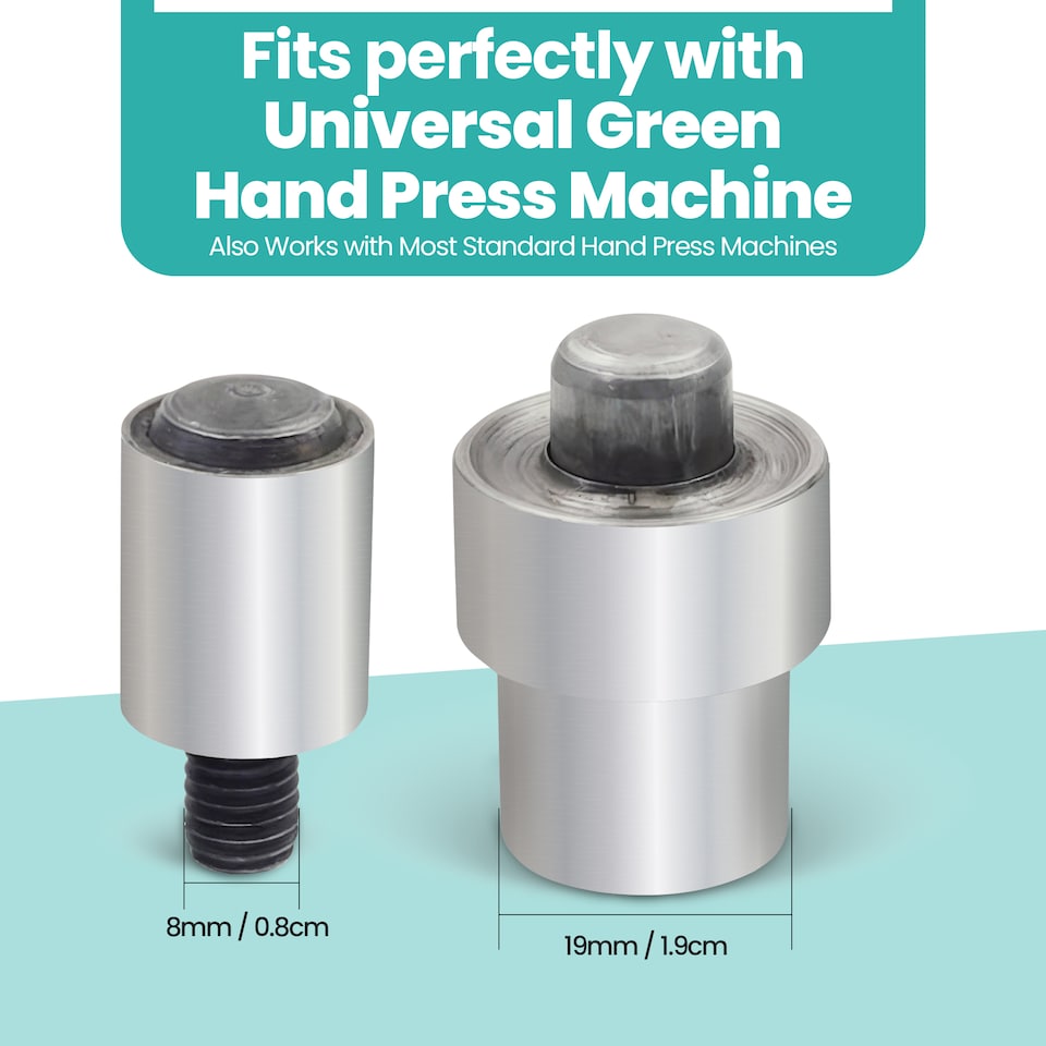 image 1 of Trimming Shop 14mm Eyelet Grommet Fixing Dies Tool Set
