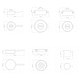 image 5 of Tramontina Stainless Steel 6 Pcs. Cookware Set