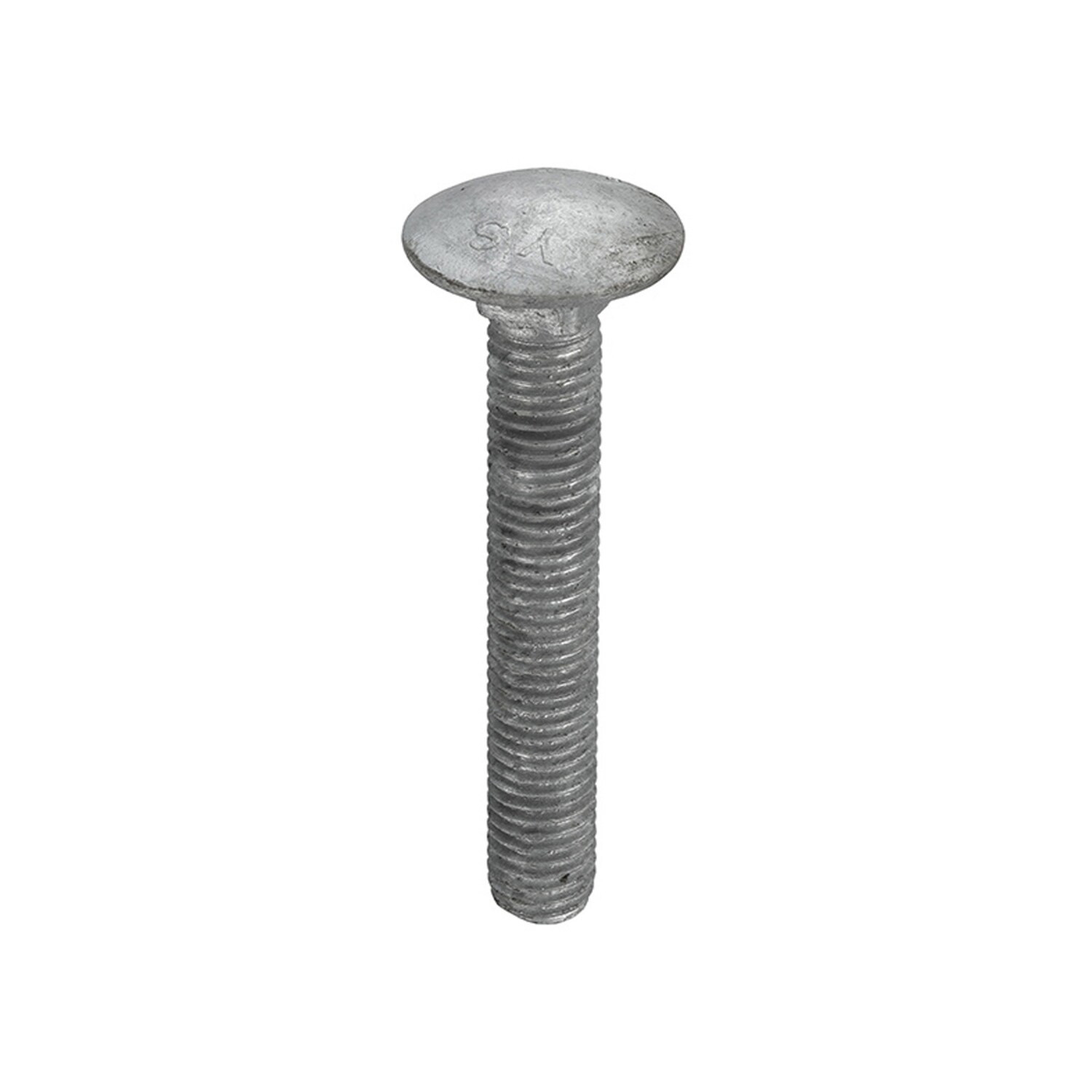 Unifix Grade 4.8 Cup Square Bolt M8 x 55 - Box of 100 in Grey