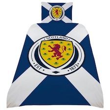 Scottish FA Duvet Set - Navy/White/Yellow - Single
