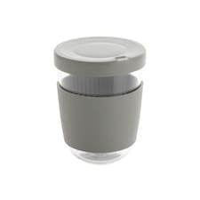 Ukiyo 360ml Borosilicate Glass Cup - Grey - One Size