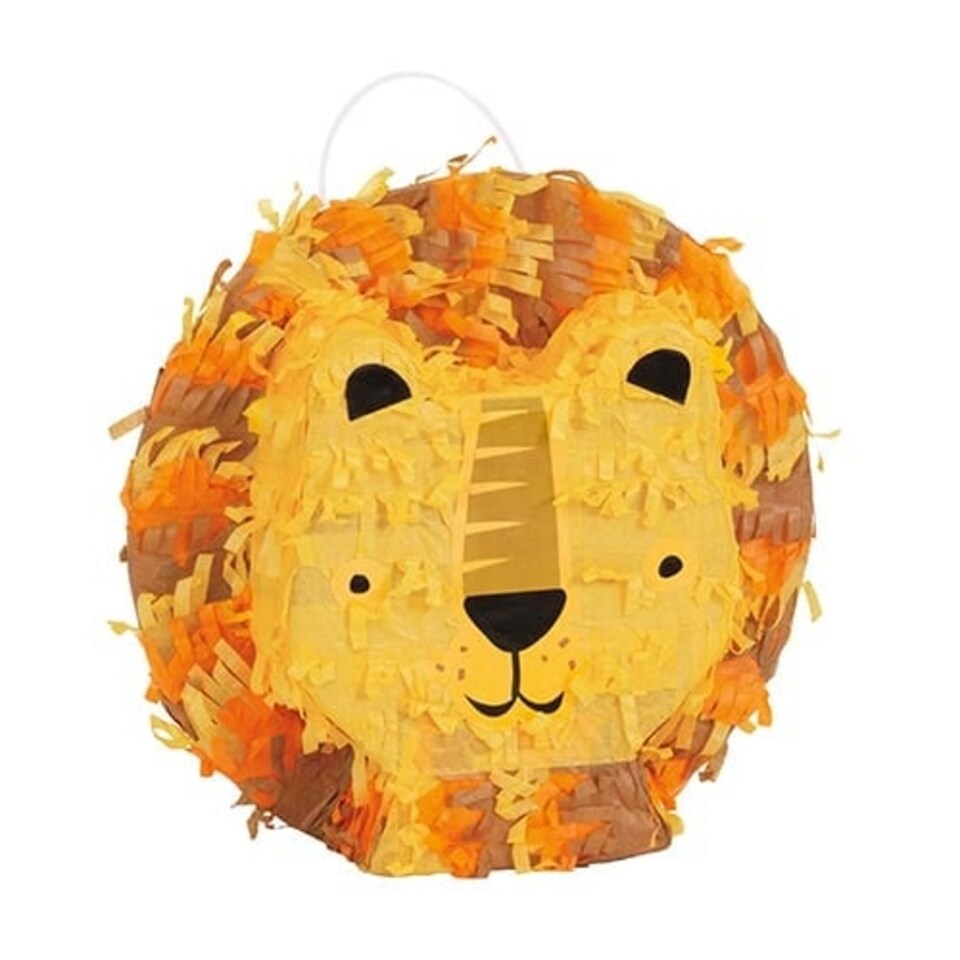 Lion Mini Pinata Decoration 18cm