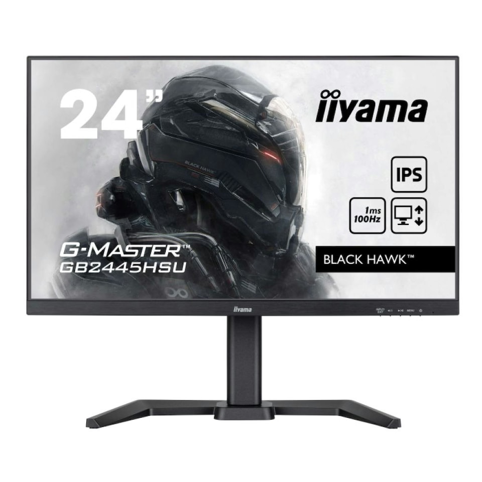 iiyama G-Master GB2445HSU-B2 24" FHD 100Hz 1ms Freesync Height Adjust Gaming Monitor
