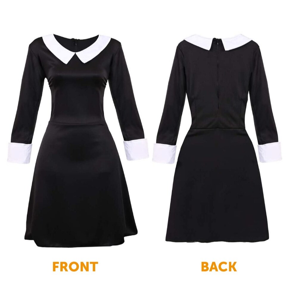 image 1 of Midweek Horror Costume - with Hand Prop | Black | L