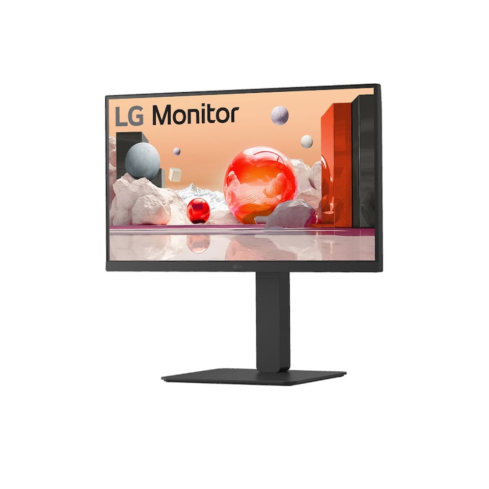 image 1 of LG 24BA850-B.AEK 23.8-Inch IPS Full HD 100Hz Height Adjustable Built in Speakers USB