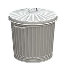 Bachmann Scenecraft Old Style Domestic Dustbins 10pcs (Pre-Built)