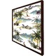 image 1 of Palm trees (Picture Frame) Brown | L