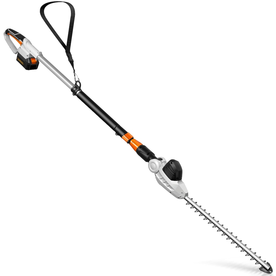 image 1 of VonHaus Cordless Pole Hedge Trimmer with 40V Battery