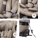 image 5 of Cozy N Safe Galaxy i-Size 360 Rotating Car Seat 40-150cm, ISOFix & Top Tether, Extended Rear & Forward Facing, 5 Recline Positions, Side Impact Protection, Birth to 12 Years (Ecru)