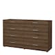 image 3 of Pepe Wide Chest of 8 Drawers (4+4) in Walnut