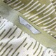 image 2 of Barcode Stripe Pop Up Zero Twist Towels Green | Bath towel