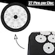 image 3 of Komodo Acupressure Mat, Pillow and Ball Set - Black