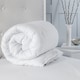 image 2 of Dual Layer 3cm Mattress Topper Air Flow Hypo Allergenic Soft Touch Bedding | White | King