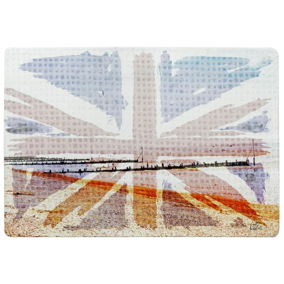 image 1 of Union jack beach (Rug) Blue | XL: 160x230cm